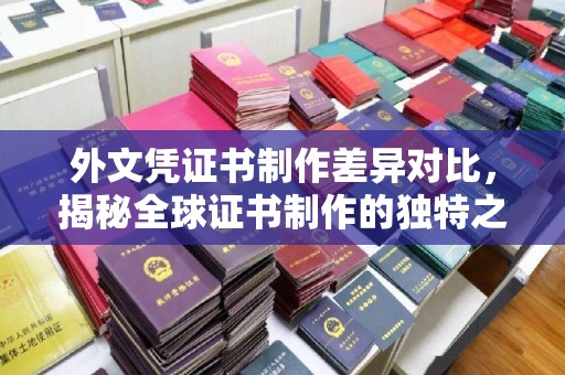 巨野外文凭证书制作差异对比，揭秘全球证书制作的独特之处