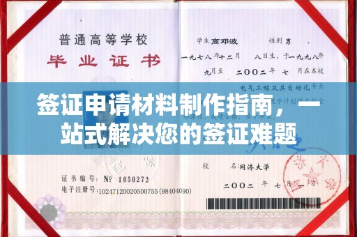巨野签证申请材料制作指南，一站式解决您的签证难题