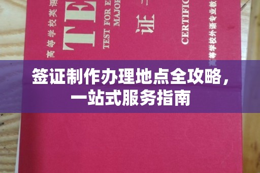 巨野签证制作办理地点全攻略，一站式服务指南